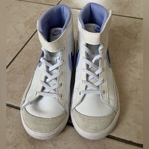 Nike Blazers Double Swoosh Purple